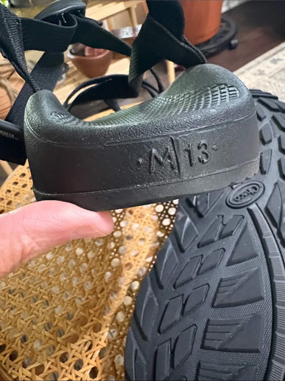 NWOT Chaco Z 2 with toe loop.   Size 13